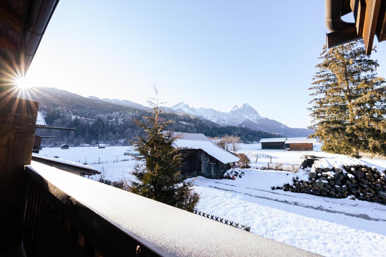 Kloana Waxlstoa Apartment Garmisch-Partenkirchen Exterior foto